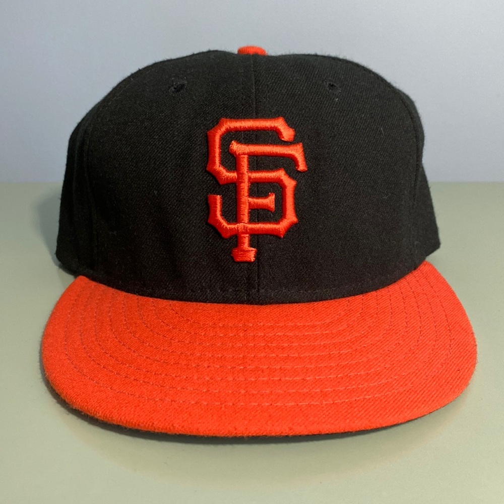 New Era / SF Giants On-Field 59FIFTY / Orange and Black / 7.5